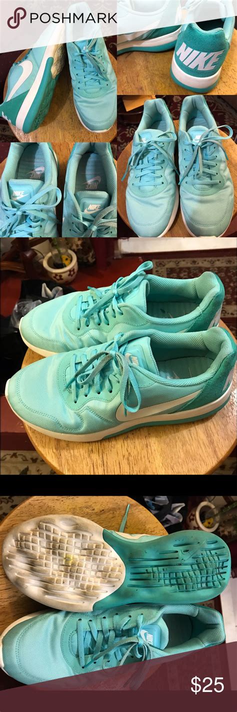 Running Nike Sneakers 👟 Aqua Blue Color Sneakers Sneakers Nike New