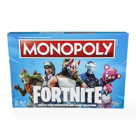 It's not about what players own; Monopoly: fortnite edition board game inspired by fortnite ...