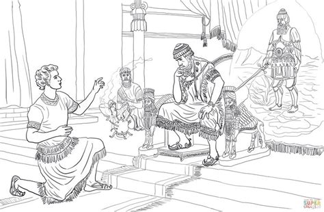 Most of what people remember about nebuchadnezzar come from old testament narratives (such as the book of daniel), but these details aren't supported by other ancient texts. Daniel Interprets Nebuchadnezzar's Dream coloring page ...