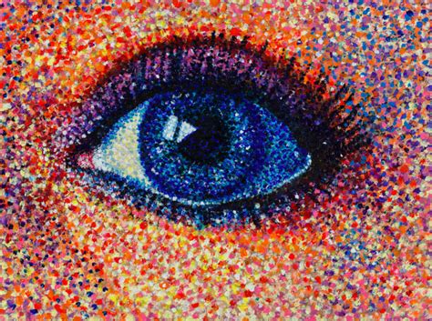 This Pointillism Makeup Will Blow Your Mind Beauty Cosmopolitan