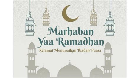 30 Kata Kata Mutiara Ucapan Marhaban Ya Ramadhan Sambut Bulan Puasa