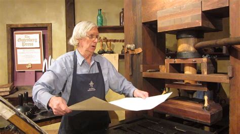 It allowed for mass media to be published in a time that scribes were the only form of printing. How a Gutenberg printing press works - YouTube