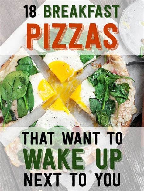 18 Breakfast Pizzas That Want To Wake Up Next To You