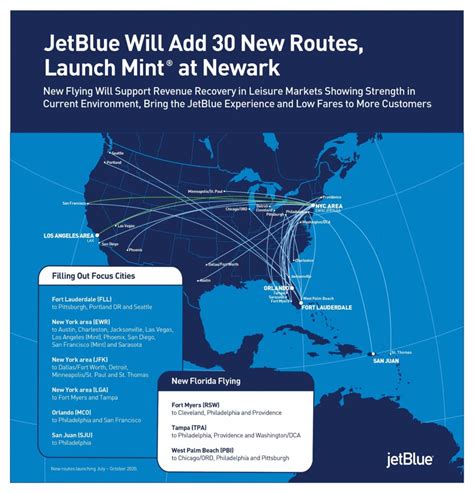 Jetblue Plans Major Expansion With 30 New Routes Full List Live And