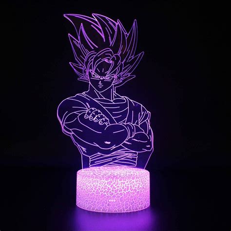 This latest dragon ball z lamp is an inspiration of the japanese animated comic series dragon ball z characters vegeta & son goku. Boutique Lampes 3D - Lampe 3D Dragon Ball : Sangoku