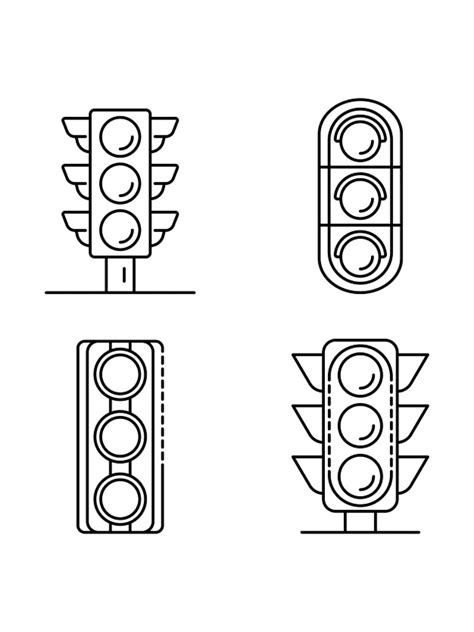 In total we have 3 coloring pages in traffic signs. Traffic light coloring pages. Free Printable Traffic light ...