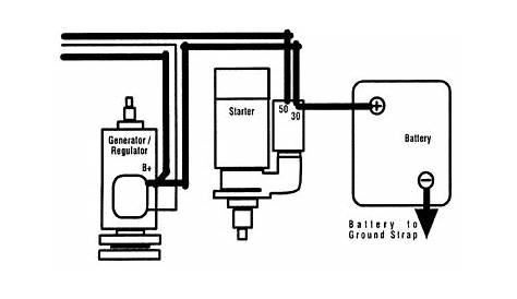 diesel engine alternator wiring diagram