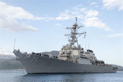 Us Navy To Christen Its Newest Arleigh Burke Class Guided Missile