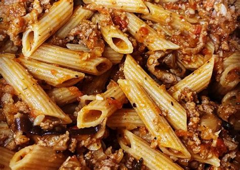 Penne Pasta With Meat Sauce Recipe Recipe Choice