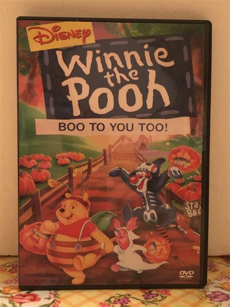 Winnie The Pooh Halloween Special Boo To You Too Cartoon On Dvd