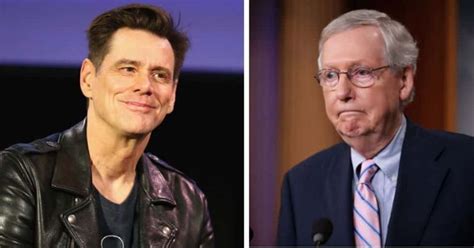 Jim Carrey Compares Us Gun Deaths To 911 Says Mitch Mcconnell Is
