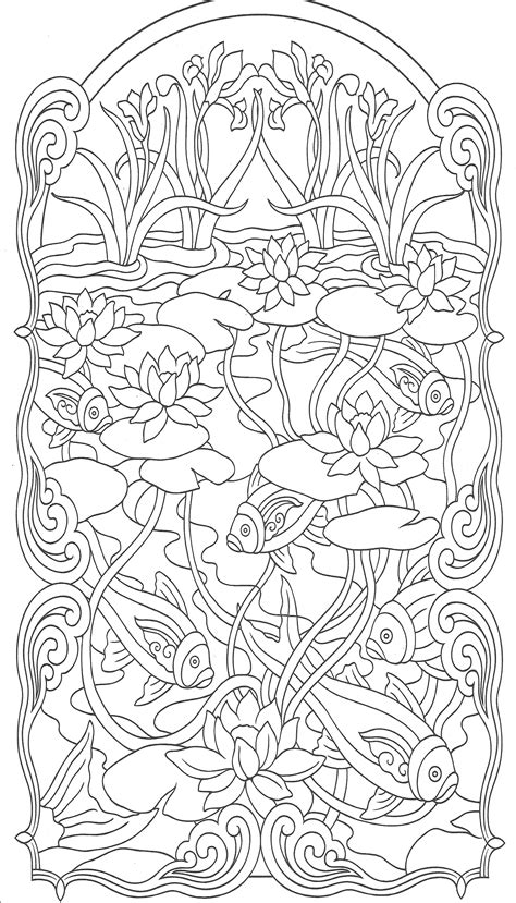 Art Nouveau Coloring Pages Demian Blog