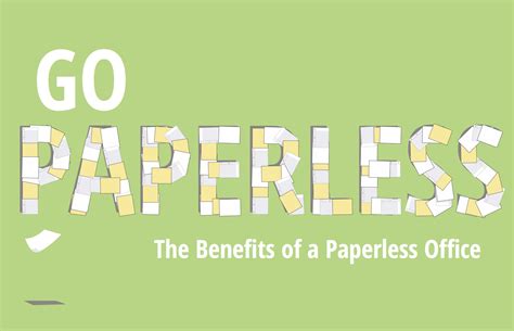 Why Go Paperless A Resource Perspective