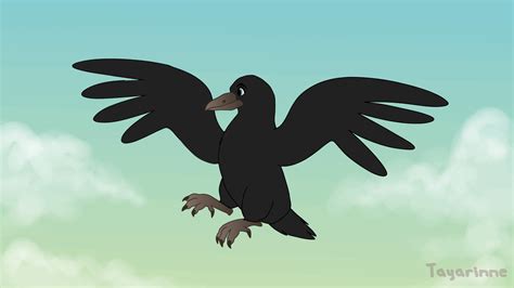 Safe Artist Tayarinne Bird Corvid Crow Songbird Feral