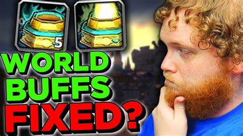 World Buffs Fixed And Spell Batching Removed Classic Wow Youtube
