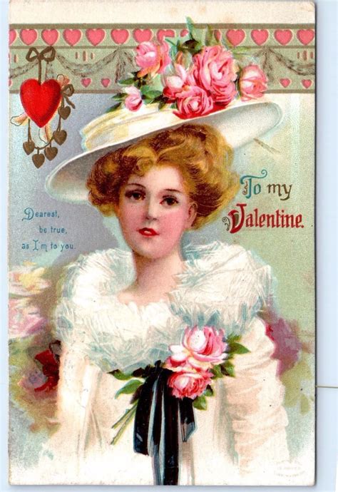 Pin By Kassi On Antique Valentine Postcards Vol5 Vintage Valentine
