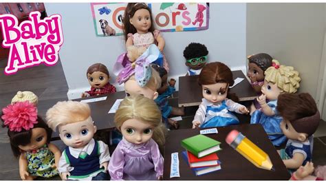 Baby Alives Meet The Teacher At School Baby Alive Videos Youtube