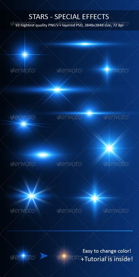 Stars Special Effects Pack By M E F Graphicriver