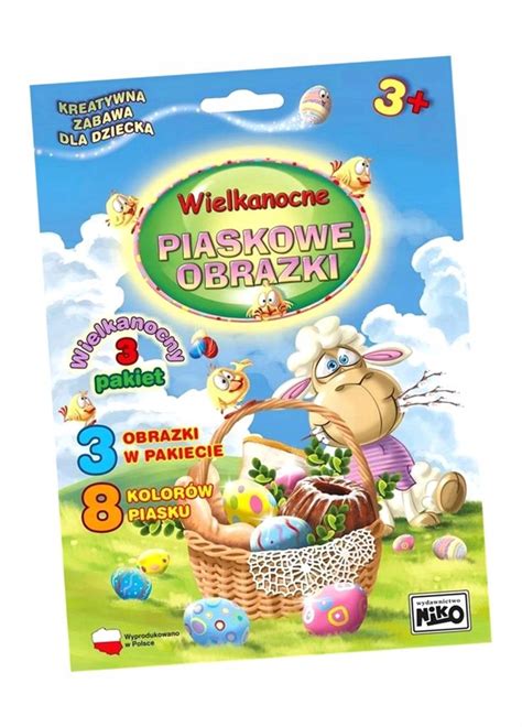 Piaskowe Obrazki Wielkanocne Pakiet Nr 3 Opracowanie Zbiorowe 12274008131 Książka Allegro