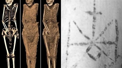 Egypt Mummy Tattoo Intimate Ink Of Mans Name Discovered On Inner