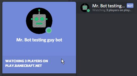 Minecraft server bot for discord. GitHub - SpencerTorres/Minecraft-Player-Count-Discord-Bot ...