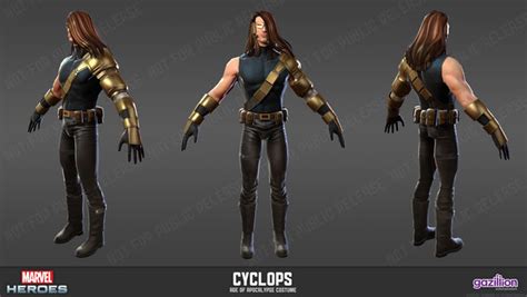 Cyclops Marvel Heroes Complete Costume List