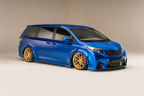2016 Sema Toyotas Efforts To Make Minivans Cool With The Extreme