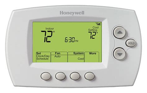 Honeywell Wireless Wifi Thermostat Programmable Zz Th Wf Grainger