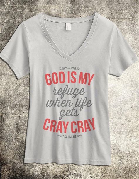Christian Shirt For Women God Is My Refuge Women S Etsy