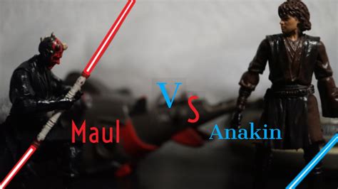 Anakin Skywalker Vs Darth Maul Star Wars Stop Motion Vs Series