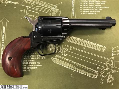 Armslist For Sale Heritage Manufacturing 22 Lrmag Combo 6 Shot Revolver Cocobolo Bird Head Grip