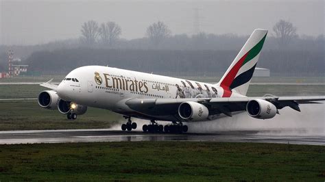 Emirates A380 Plane Free Photo On Pixabay
