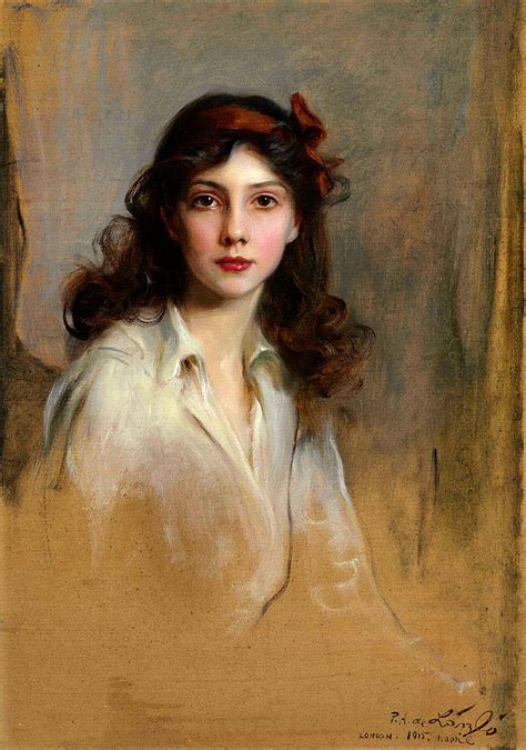 Portrait Of Princess Xenia Georgievna Painting By Philip Alexius De
