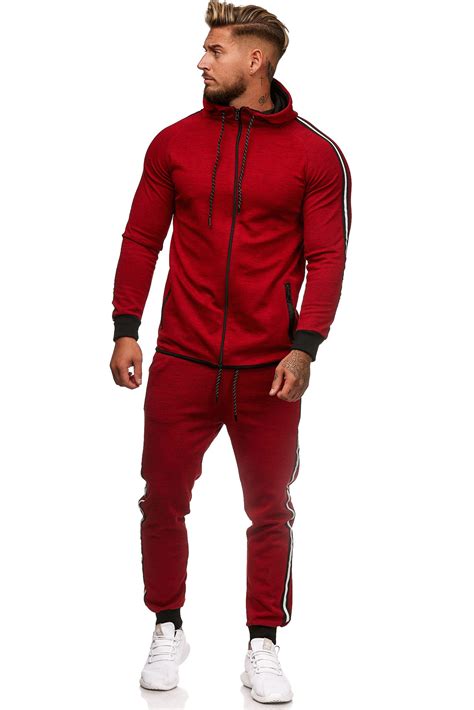 Sweat Suit Man Red 52007 2