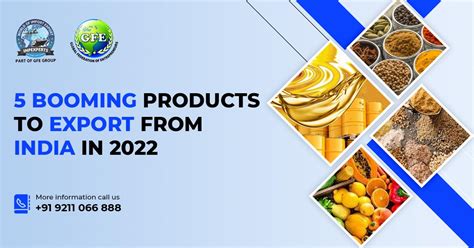 5 Booming Products To Export From India In 2022 Impexperts
