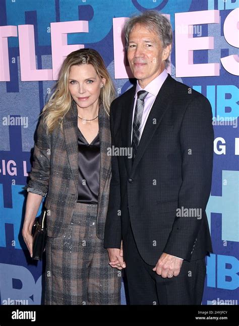Michelle Pfeiffer And David E Kelley Attending The Season Two Premiere