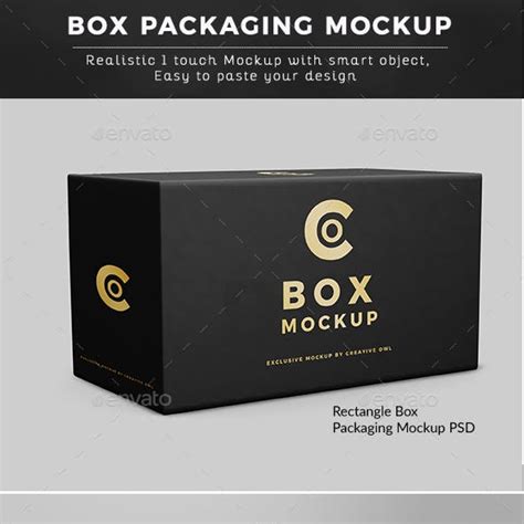 9864 Rectangular Black Box Mockup Dxf Include Best Free Mockups