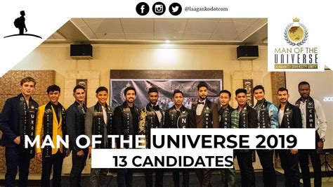 Man Of The Universe 2019 International Pageant Youtube