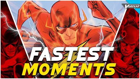 The Flashs Fastest Moments