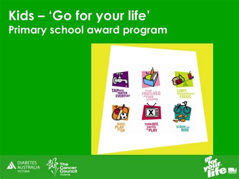 Ppt Kids ‘go For Your Life Primary School Award Program Powerpoint