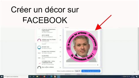 TUTO : Comment mettre un DECOR sur la photo de profil FACEBOOK - YouTube