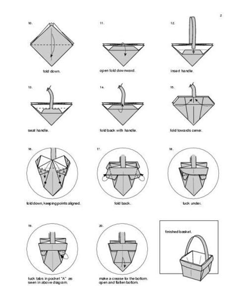 How To Do Origami Basket How To Do Origami Origami Basket