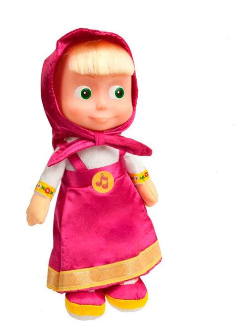 Masha And The Bear Talking Doll Popular Cartoon Character From Show
