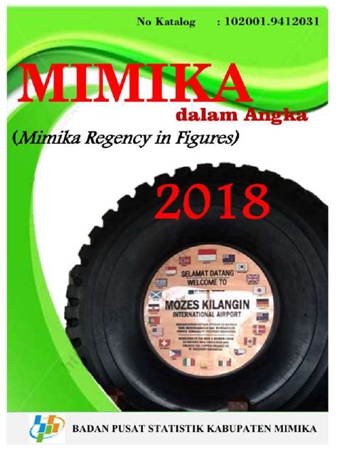 Not angka diatas hanyalah not/nada dari lirik lagunya. Kabupaten Mimika Dalam Angka 2018