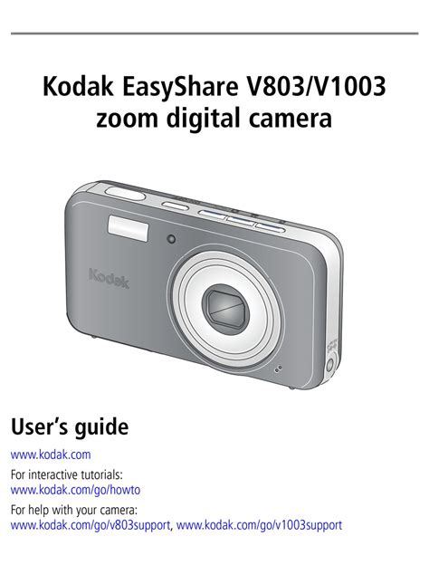 Kodak Easyshare User Manual Pdf Download Manualslib