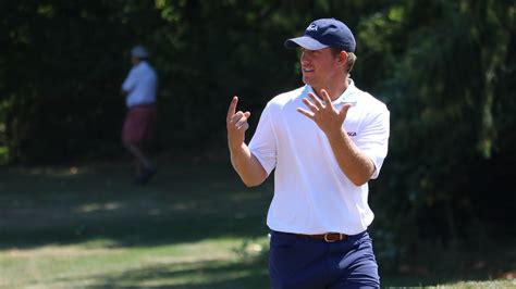 Defending Champion Zach Bauchou Shoots 67 To Lead Canadian Mens Amateur By Two Strokes Golf