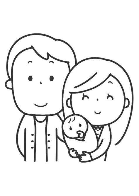 361 Dibujos De Familia Para Colorear - Dibujos Para Imprimir Gratis