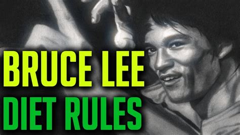 Bruce Lee Amazing Diet Rules With Voice Youtube