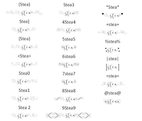 Fonts With Tails Glyphs Cheat Sheet Cricut Fonts Lettering Fonts