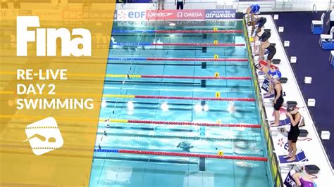 Re Live Day 2 FINA Airweave Swimming World Cup 2016 1 Paris YouTube
